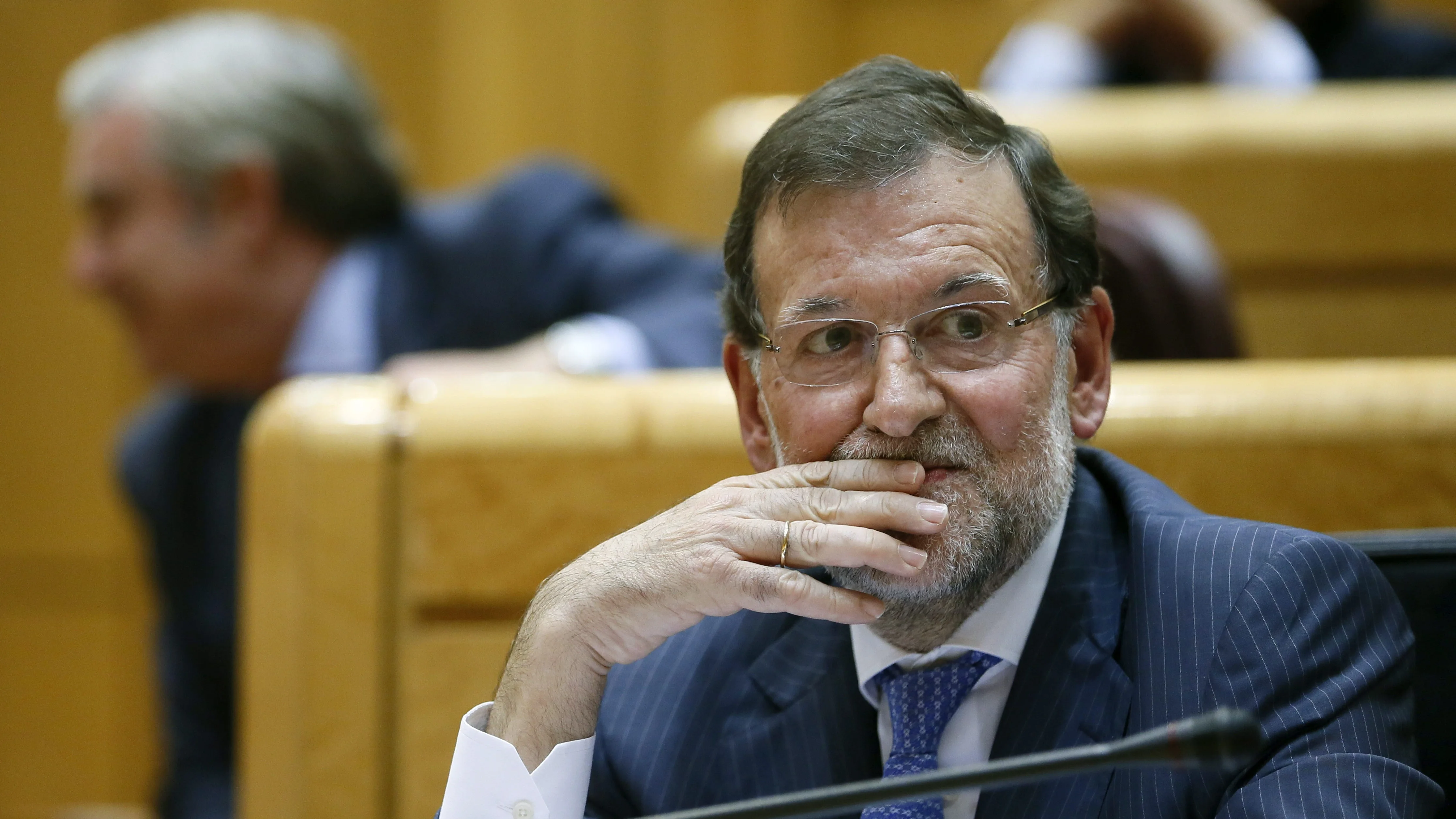 Mariano Rajoy en el Senado Mariano Rajoy en el Senado