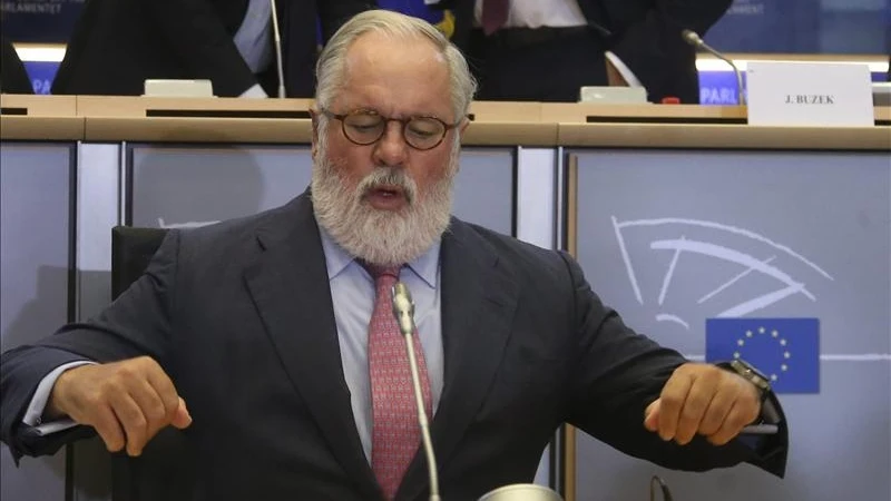 Miguel Arias Cañete ante el Parlamento Europeo