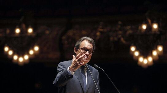 Artur Mas en el Gran Teatre del Liceu 