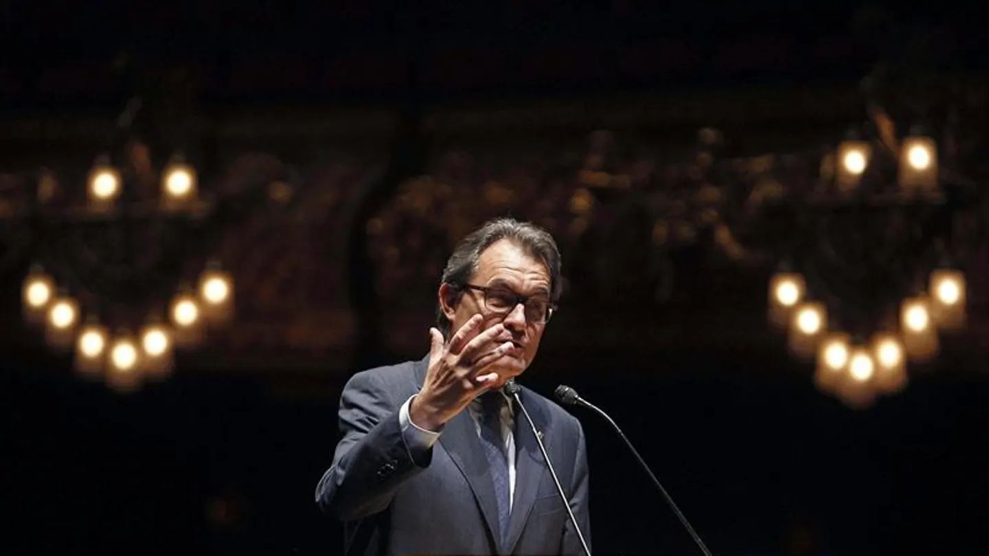 Artur Mas en el Gran Teatre del Liceu Artur Mas en el Gran Teatre del Liceu