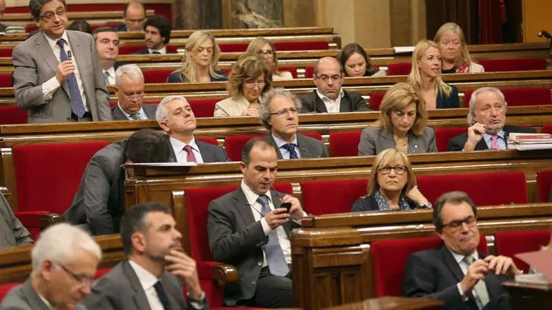 Diputados en el Parlament catalán Diputados en el Parlament catalán
