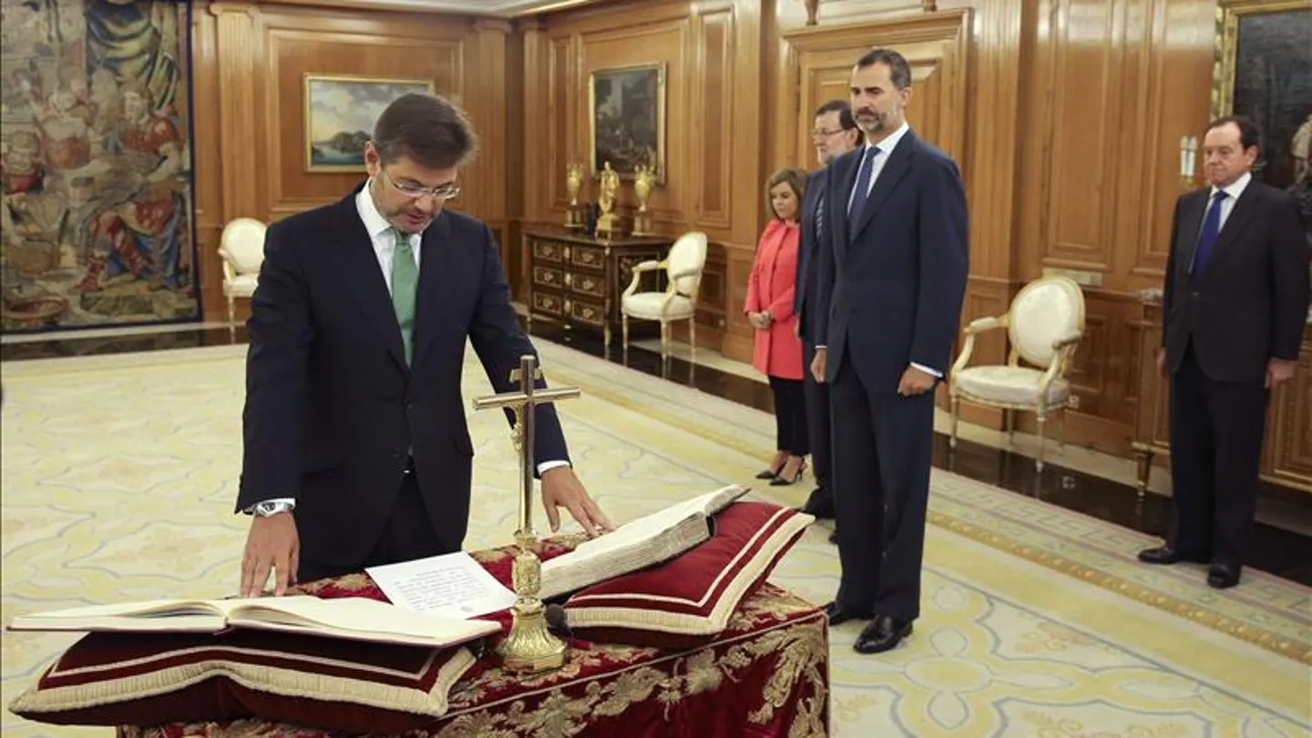 Rafael Catalá toma posesión de su cargo Rafael Catalá toma posesión de su cargo