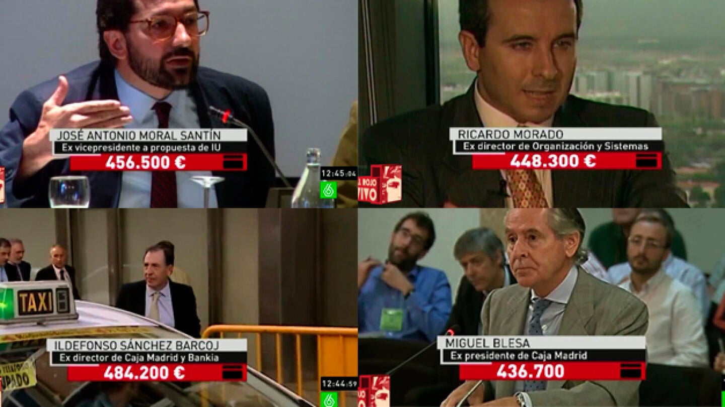 Los cuatro que m&aacute;s defraudaros en Caja Madrid