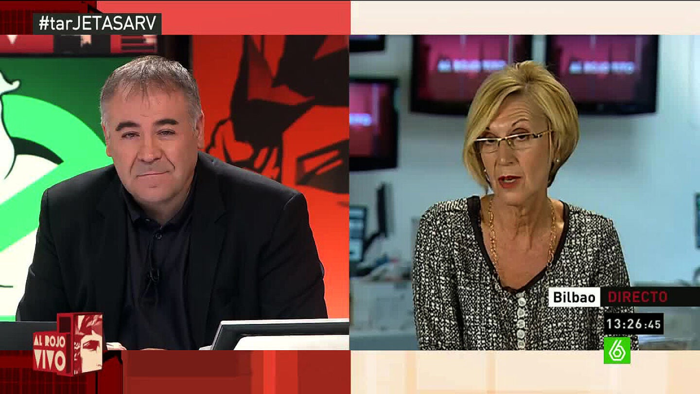 Rosa D&iacute;ez en Al Rojo Vivo