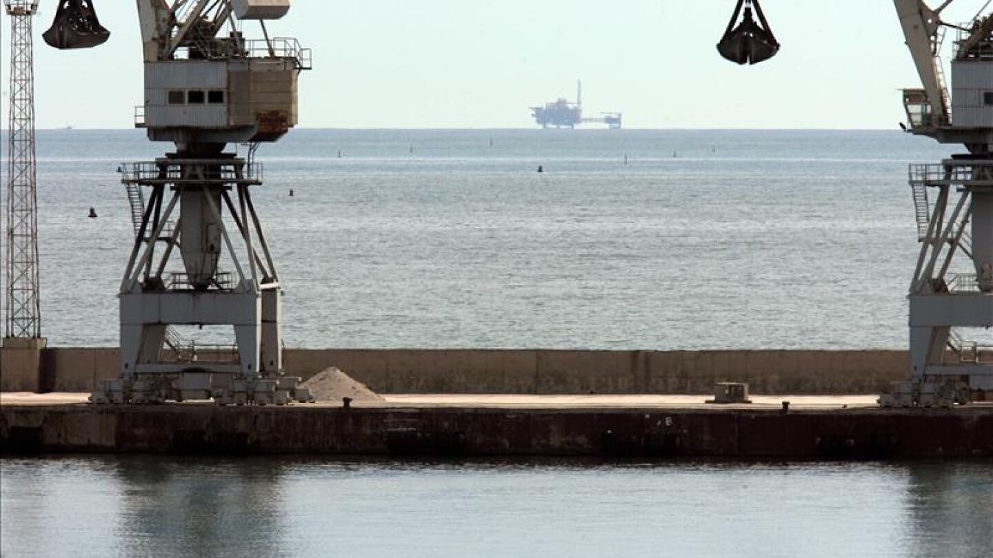 La plataforma de gas Castor