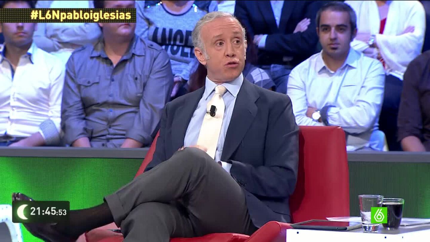Eduardo Inda: "El ascenso tan r&aacute;pido de Podemos se debe a que los dem&aacute;s jugadores se lo han puesto a huevo"
