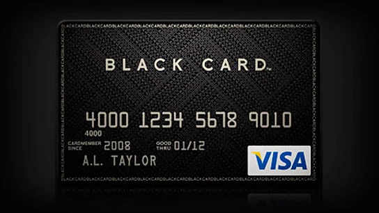 Tarjeta negra de Caja Madrid Tarjeta negra de Caja Madrid