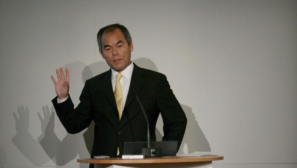 El japonés Shuji Nakamura, uno de los tres fisicos nipones que han sido galardonados