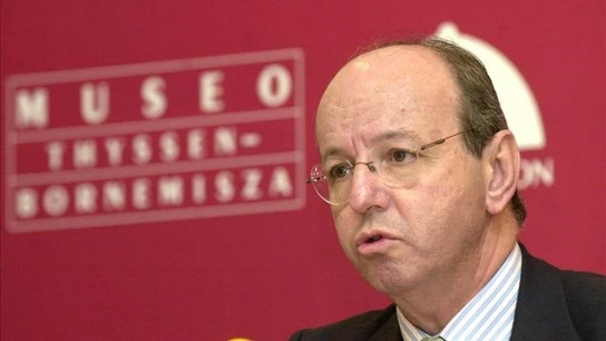 Spottorno habla en una rueda de prensa Spottorno habla en una rueda de prensa