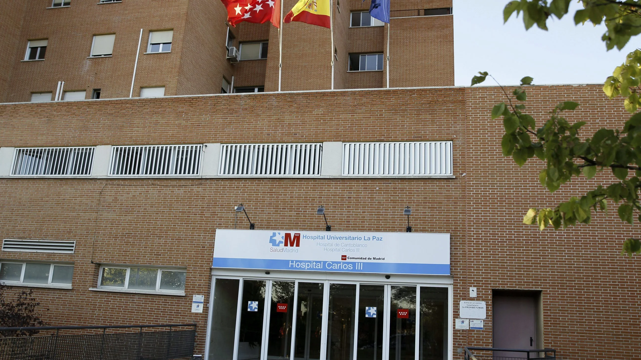 Vista del Hospital Carlos III de Madrid