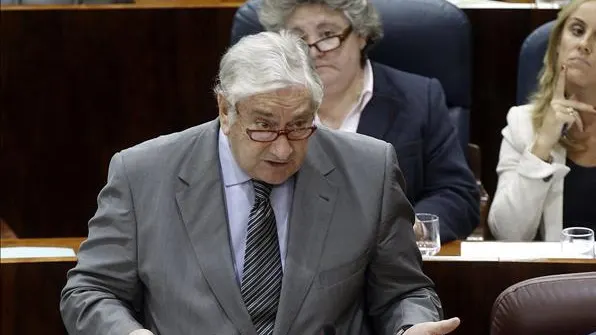 Javier Rodríguez en la Asamblea de Madrid