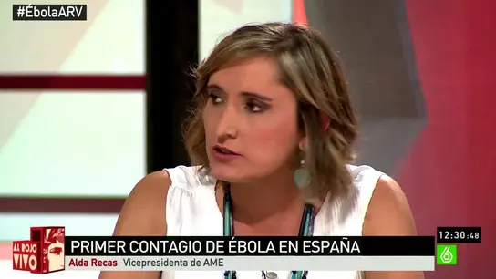 Alda Recas, vicepresidenta de AME Alda Recas, vicepresidenta de AME