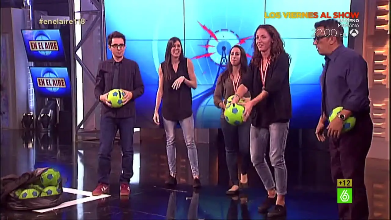 Selecci&oacute;n de Baloncesto en En el aire