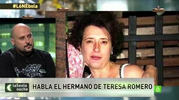 José Ramón Romero, hermano de Teresa: "Las noticias sobre mi hermana son buenas, está mejor y no tiene fiebre"