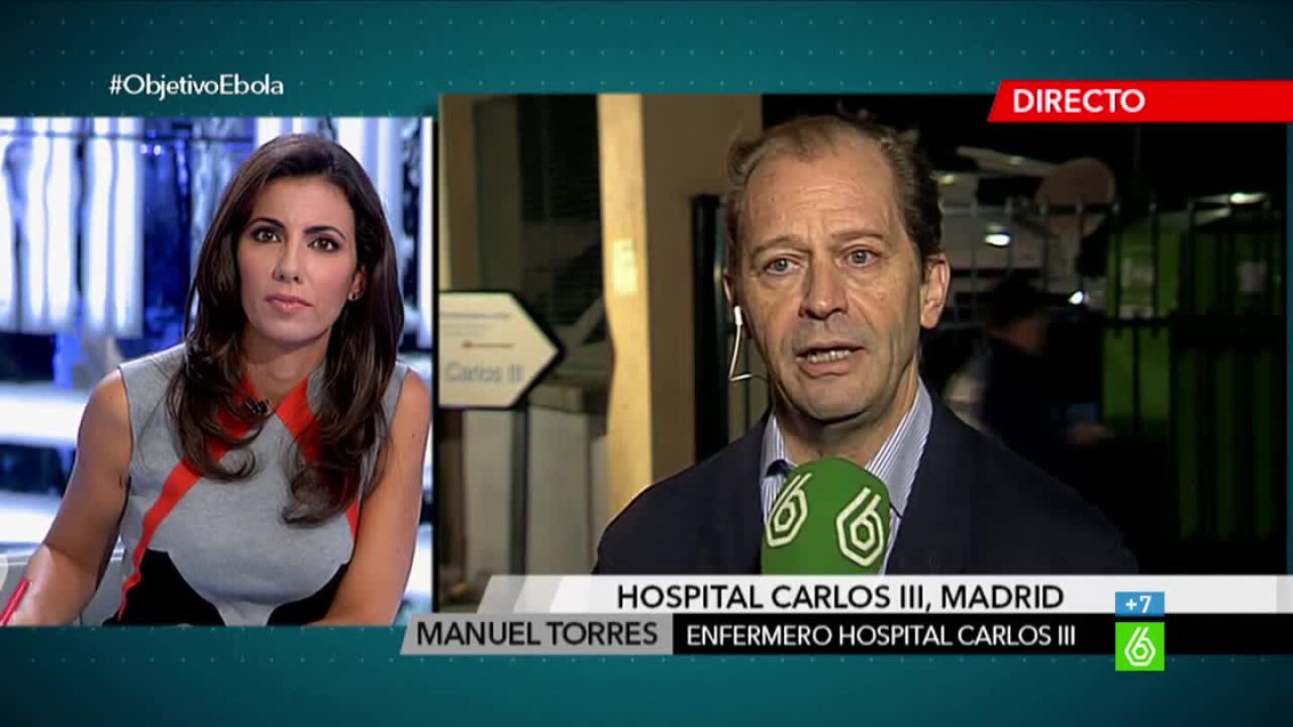 Manuel Torres, enfermero que atiende a Teresa: "Hemos ido sacando las cosas como hemos podido, pero la formaci&oacute;n ha sido nula"