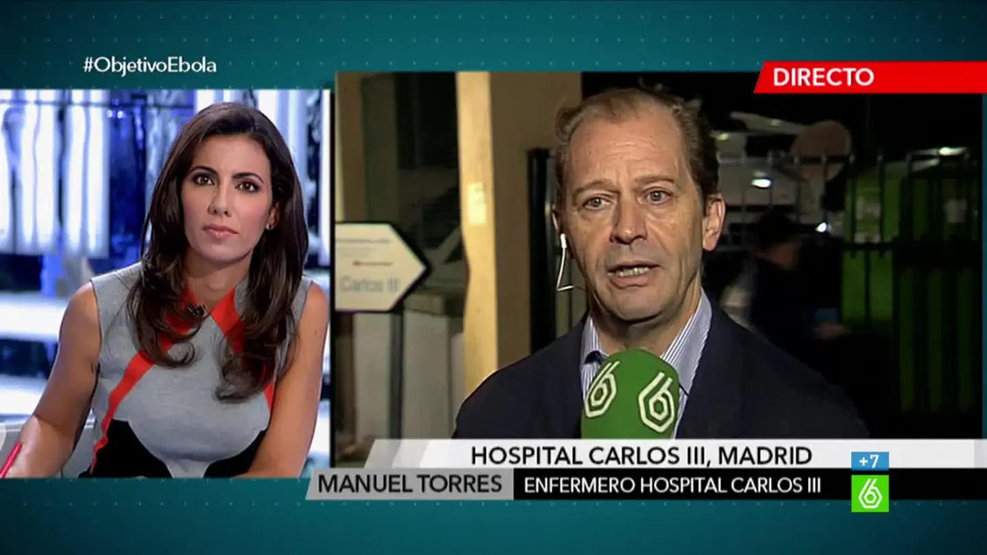 Manuel Torres, enfermero que atiende a Teresa: "Hemos ido sacando las cosas como hemos podido, pero la formación ha sido nula" Manuel Torres, enfermero que atiende a Teresa: "Hemos ido sacando las cosas como hemos podido, pero la formación ha sido nula"