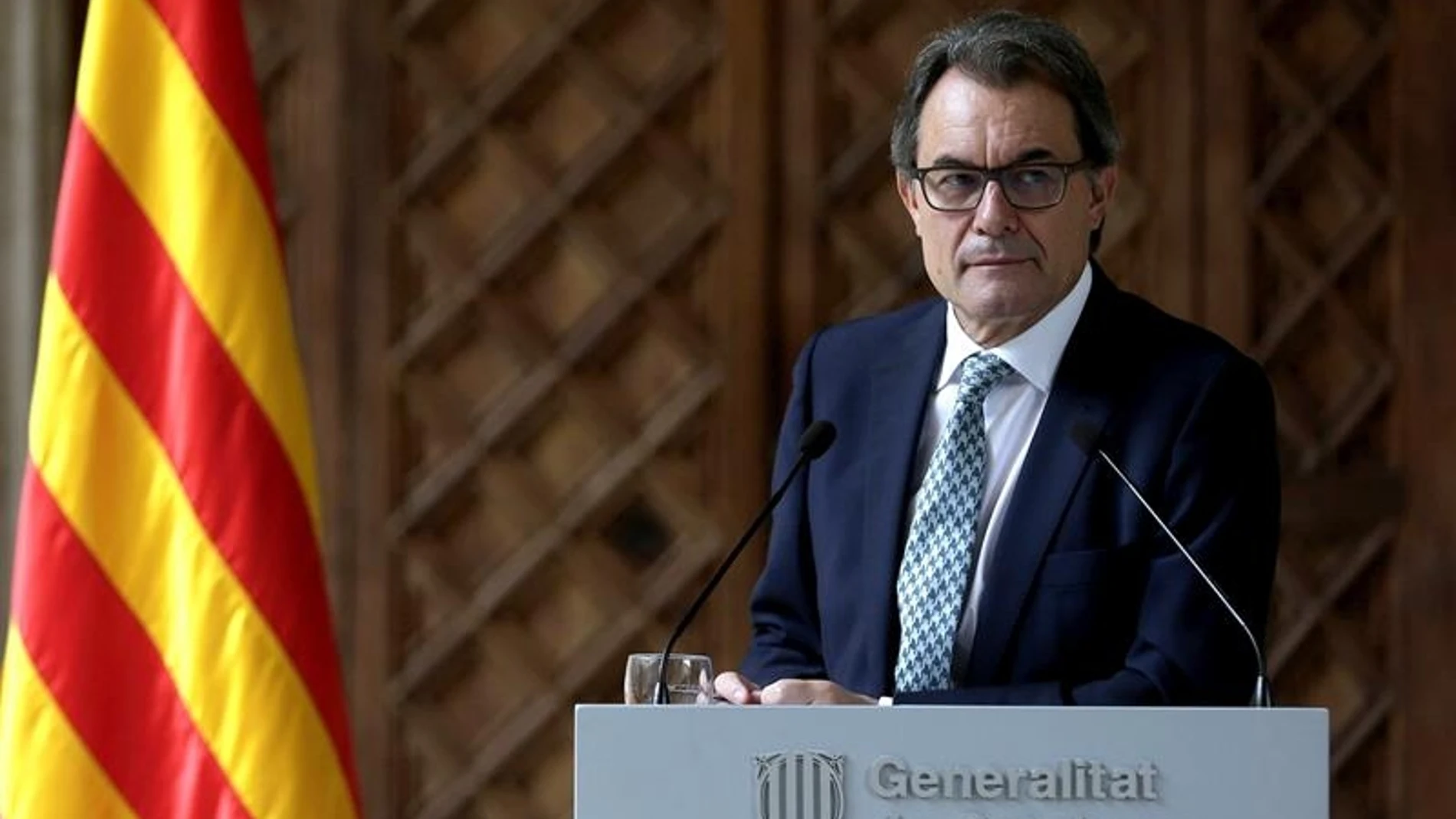 El presidente de Cataluña, Artur Mas
