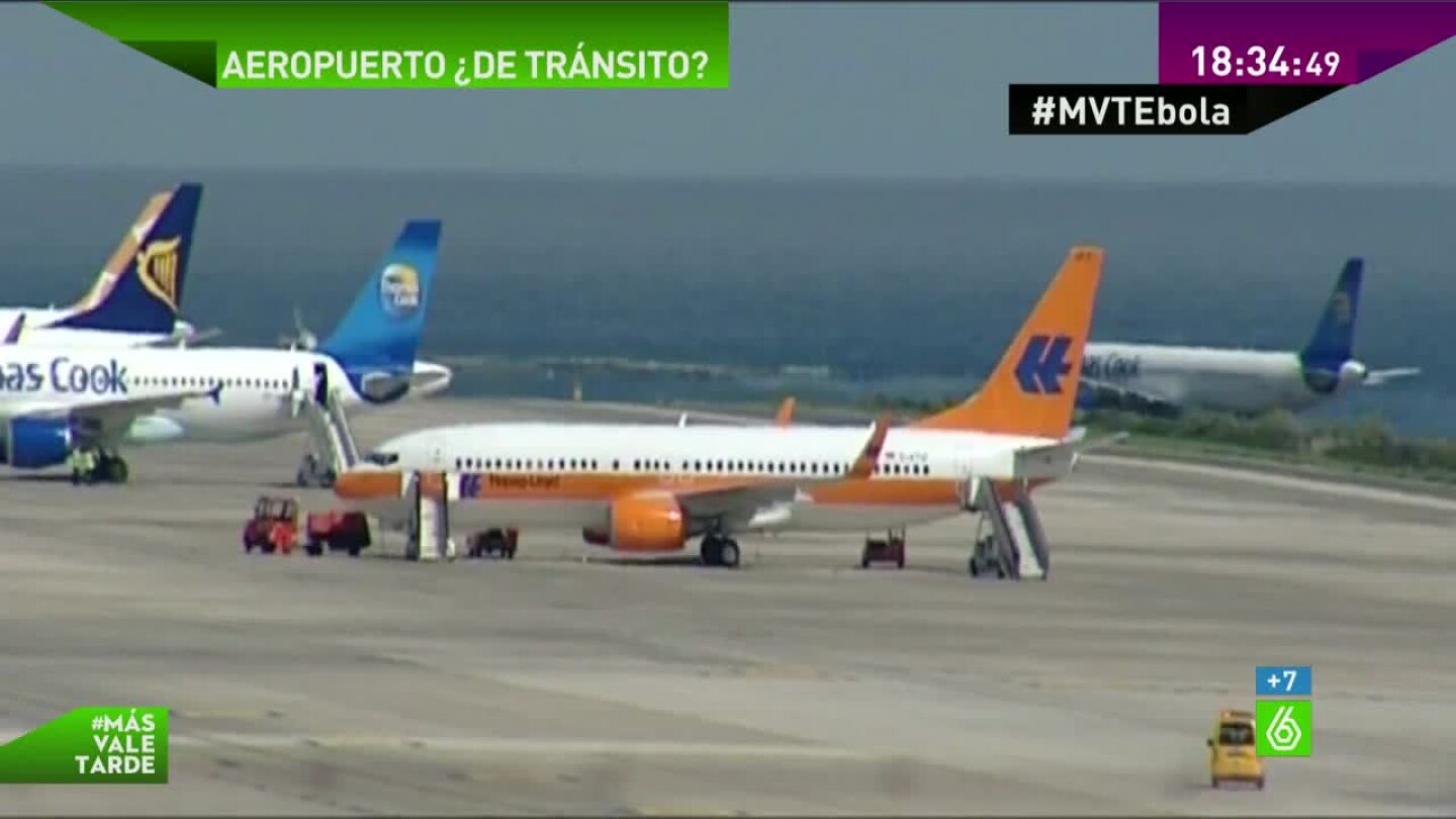  Gran Canaria aeropuerto de tr&aacute;nsito entre occidente y el &Aacute;frica m&aacute;s afectado por el &eacute;bola