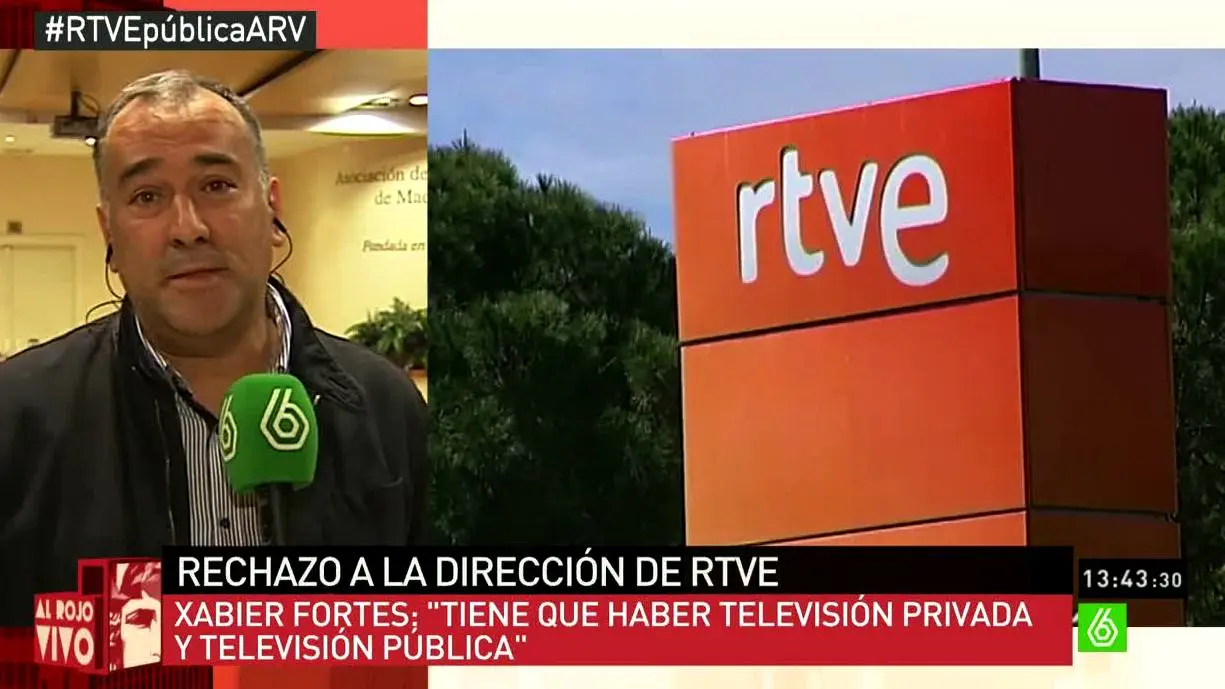 Xabier Fortes en ARV Xabier Fortes en ARV