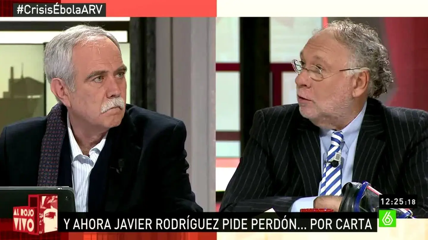Antonio Pérez Henares y Ekaizer en ARV Antonio Pérez Henares y Ekaizer en ARV