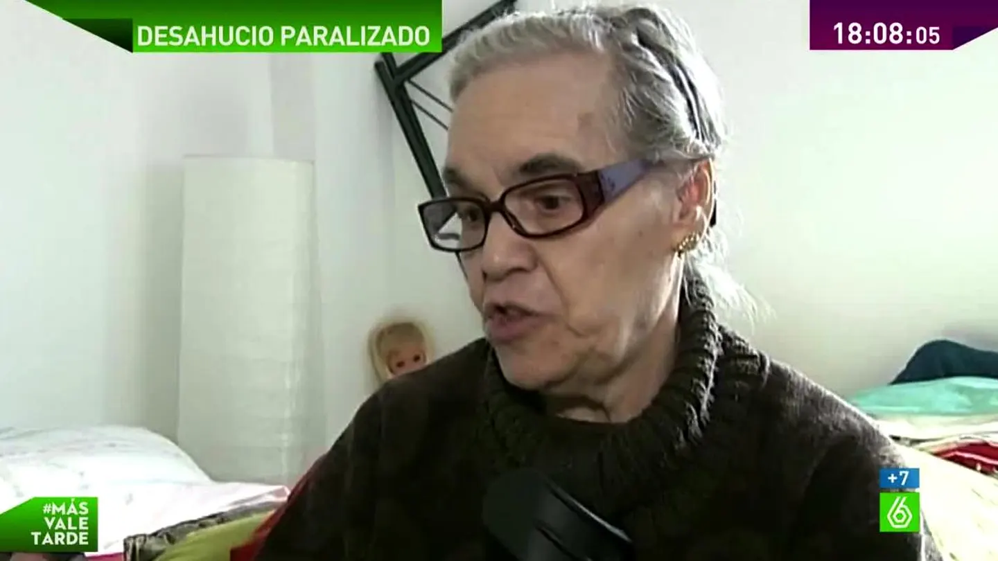 Anciana a punto de ser desahuciada Anciana a punto de ser desahuciada
