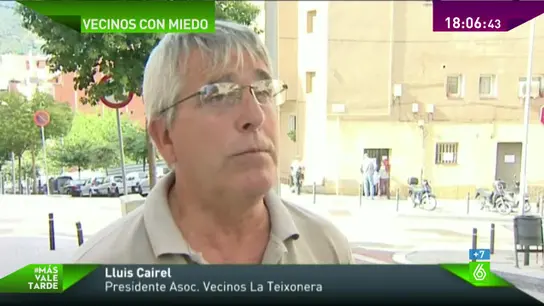 Los vecinos de Teixonera viven con el miedo en el cuerpo Los vecinos de Teixonera viven con el miedo en el cuerpo