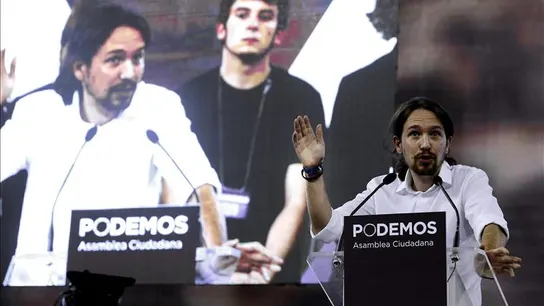 El líder de Podemos, Pablo Iglesias, interviene en la Asamblea Ciudadana 'Sí Se Puede' El líder de Podemos, Pablo Iglesias, interviene en la Asamblea Ciudadana 'Sí Se Puede'