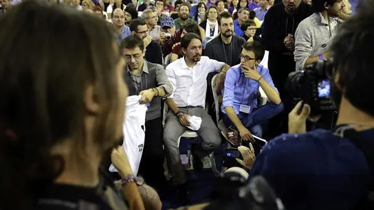 Las corrientes de Podemos deciden cómo será la organización del partido Las corrientes de Podemos deciden cómo será la organización del partido