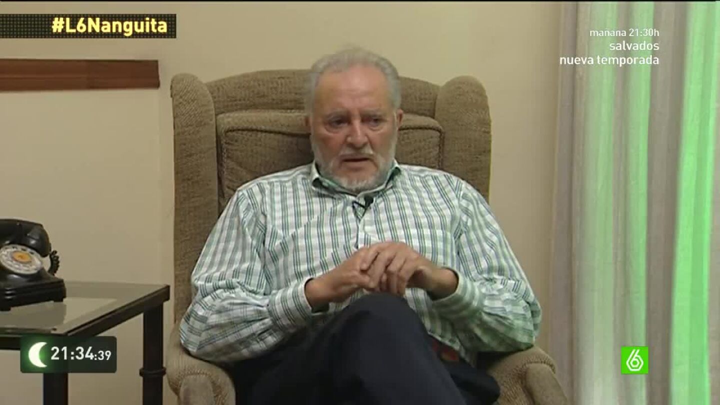 Julio Anguita: "Coincido con Podemos en que la dial&eacute;ctica derecha-izquierda no es ahora la m&aacute;s importante"