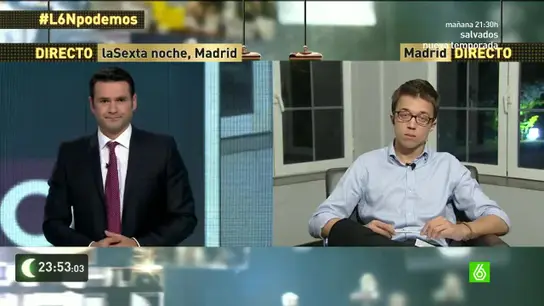 Íñigo Errejón: "Ser democrático y ser eficaz es perfectamente compatible" Íñigo Errejón: "Ser democrático y ser eficaz es perfectamente compatible"