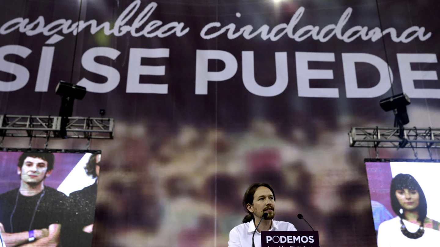 Pablo Iglesias, en Vistalegre Pablo Iglesias, en Vistalegre