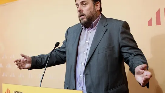 Oriol Junqueras, presidente de ERC Oriol Junqueras, presidente de ERC