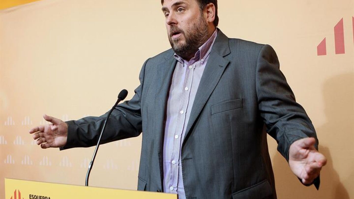 Oriol Junqueras, presidente de ERC