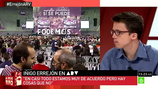 Íñigo Errejón habla sobre el congreso de Podemos Íñigo Errejón habla sobre el congreso de Podemos