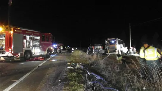 Diez muertos y 27 heridos en siete accidentes de tráfico en el fin de semana Diez muertos y 27 heridos en siete accidentes de tráfico en el fin de semana