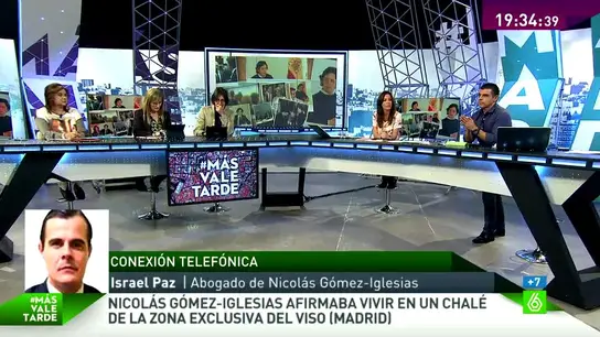 Israel Paz, abogado de Nicolás Israel Paz, abogado de Nicolás
