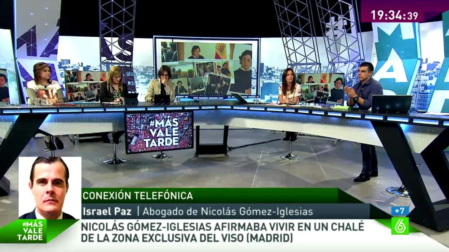 Israel Paz, abogado de Nicol&aacute;s