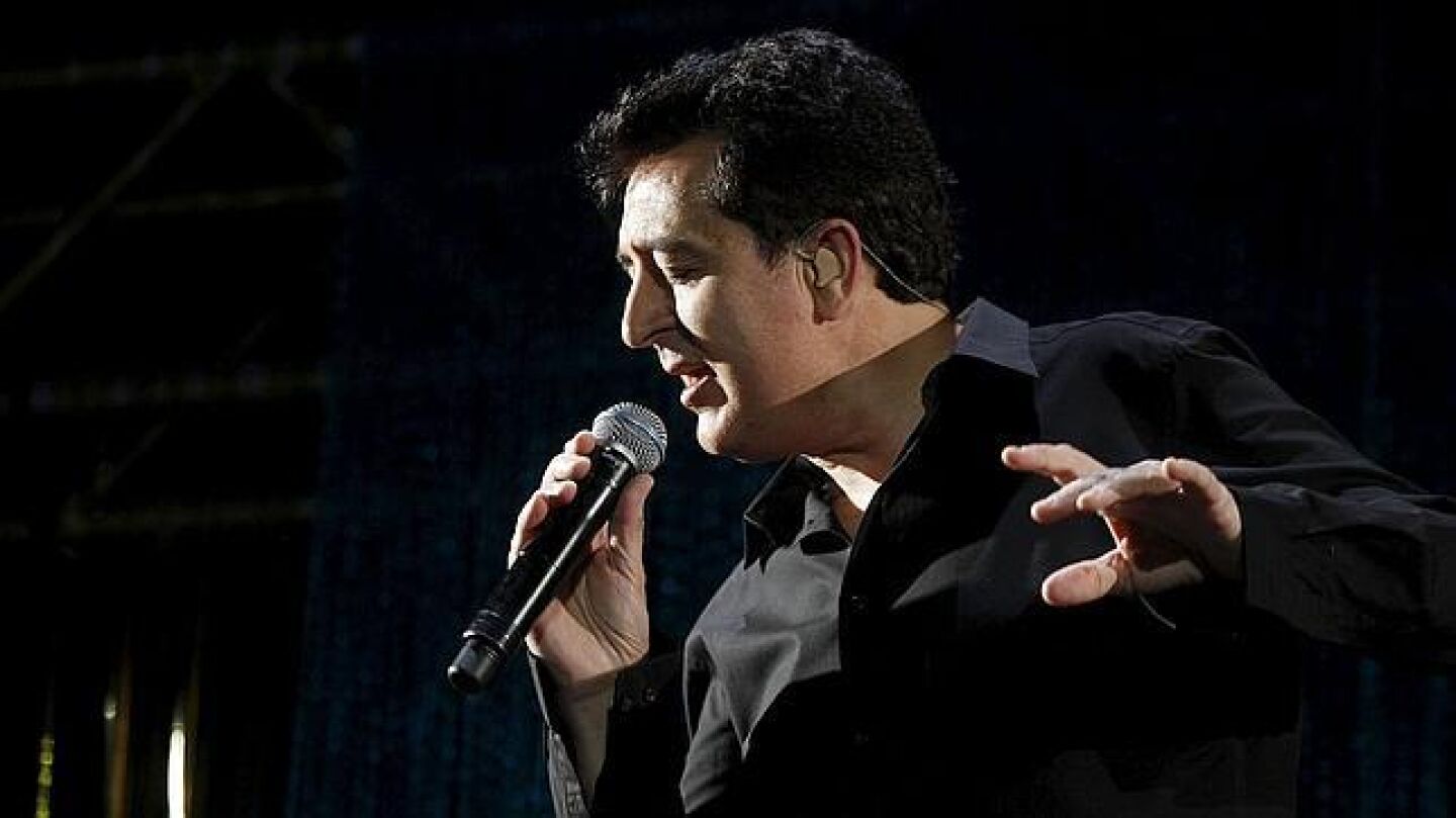 El cantante Manolo Garc&iacute;a