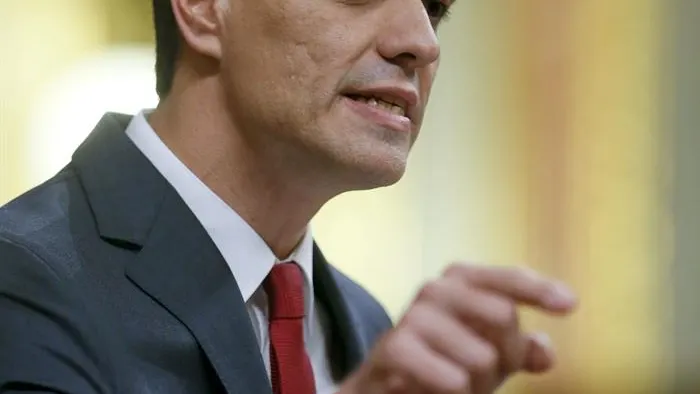 Pedro Sánchez, líder del PSOE