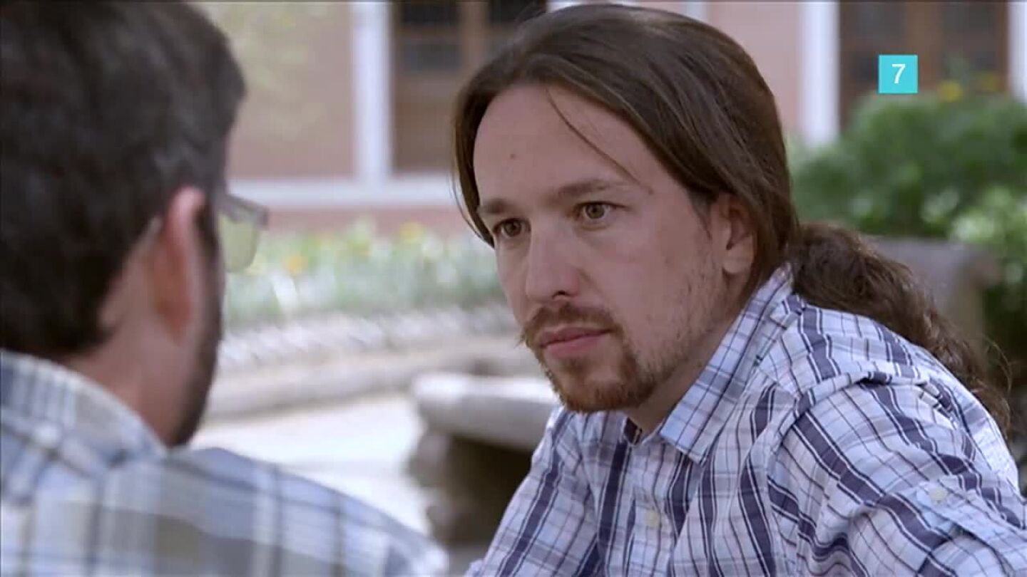 Pablo Iglesias y Jordi &Eacute;vole