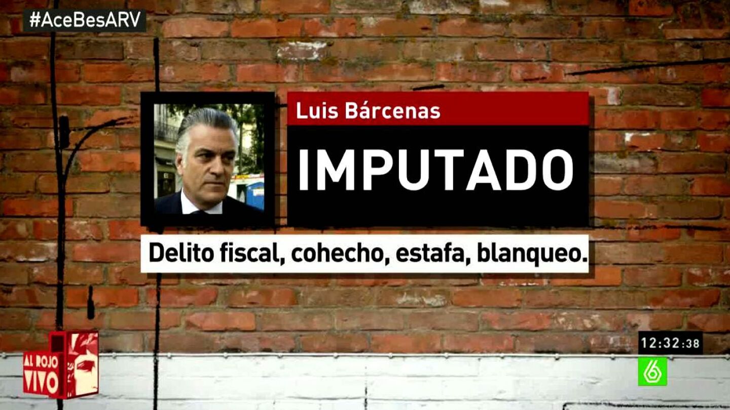 Luis B&aacute;rcenas, extesorero del PP, imputado