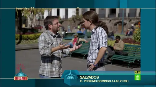 Jordi Évole y Pablo Iglesias Jordi Évole y Pablo Iglesias