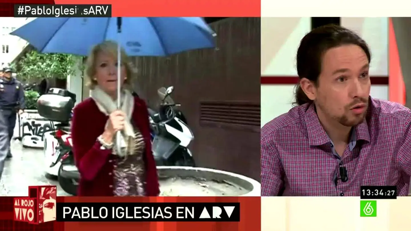 Pablo Iglesias habla de Aguirre Pablo Iglesias habla de Aguirre