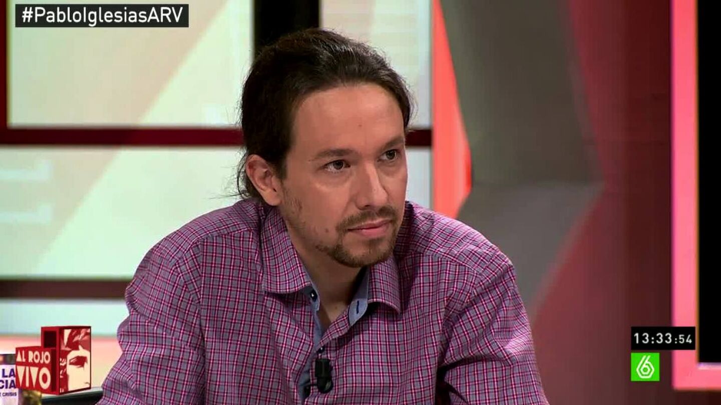Pablo Iglesias en Al Rojo Vivo