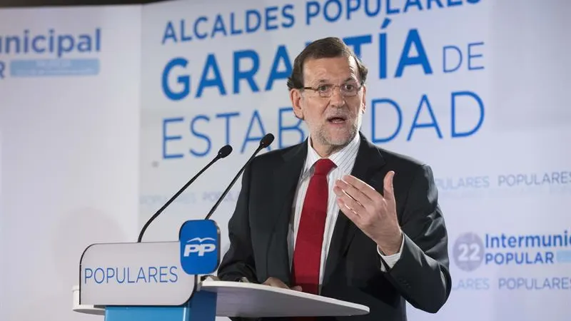 Mariano Rajoy, en la Intermunicipal del PP en Murcia