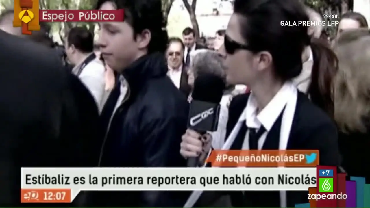 El pequeño Nicolás en Caiga quien caiga