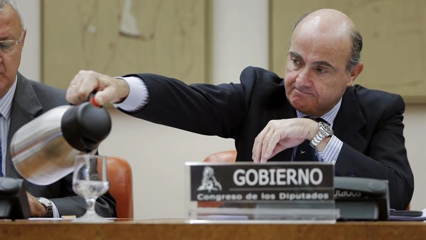 El ministro de Economía, Luis de Guindos El ministro de Economía, Luis de Guindos