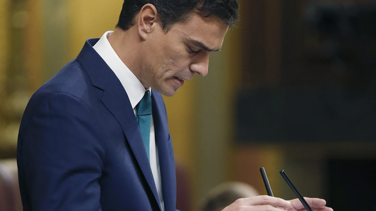  Pedro Sánchez, el secretario general del PSOE