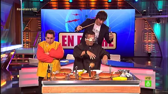 Berto Chicote, Jordi Cruz y Andreu Buenafuente Berto Chicote, Jordi Cruz y Andreu Buenafuente