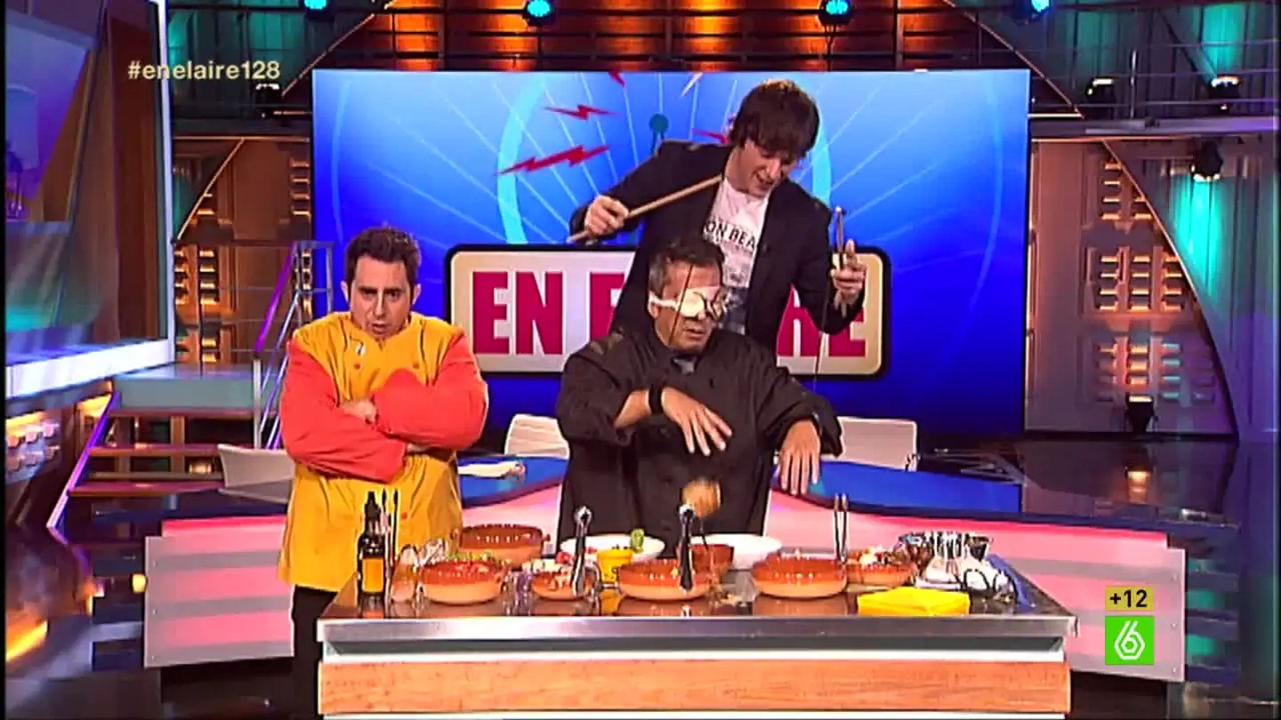Berto Chicote, Jordi Cruz y Andreu Buenafuente Berto Chicote, Jordi Cruz y Andreu Buenafuente